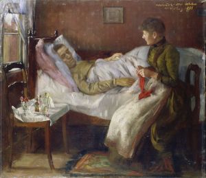 The Artist’s Father in his Sickbed