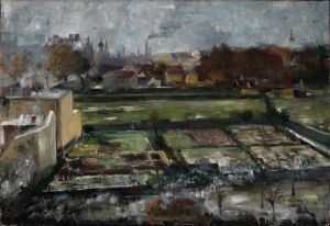 Blick aus Münchner Atelier