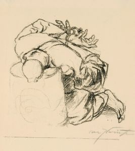 Gefesselte Figur