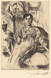 Interior with Woman