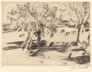 Landscape with Cows