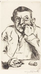 Portrait of a Man Smoking