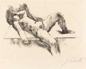 Reclining Female Nude – III