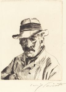 Self-Portrait in a Straw Hat