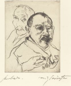 Sketch of Two Male Heads