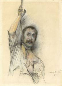 Self-portrait with Rope Around the Neck