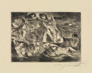 Dantebarke nach Delacroix