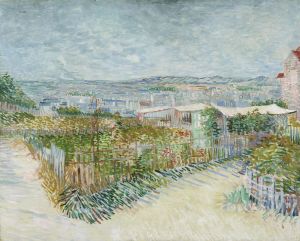 Montmartre; behind the Moulin de la Galette