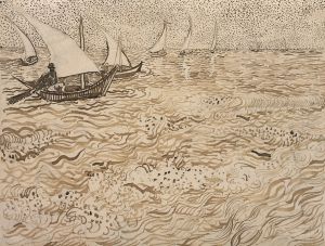 Boats at Saintes-Maries