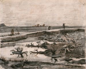 Landscape with Bog Trunks