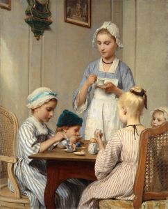 Children at Breakfast