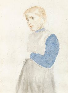 Study Of A Standing Girl
