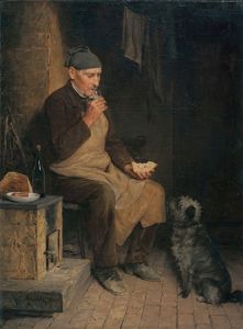 Old Man Taking A Rest
