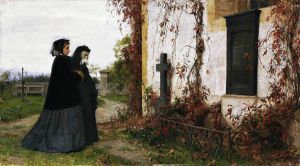 At The Cemetery
