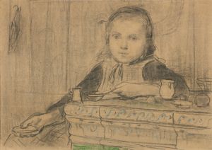 Girl At The Stove