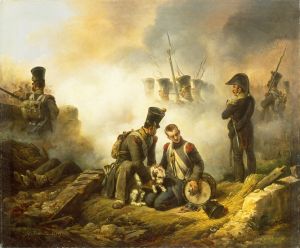 The Dog of the Regiment Wounded