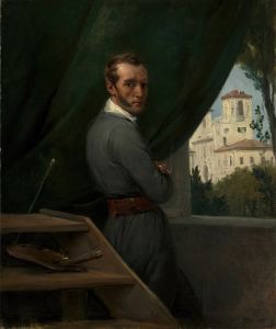Self-Portrait in Rome