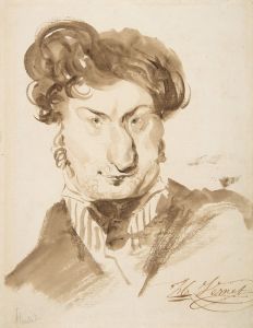 Caricature of Charles-Henri Plantade