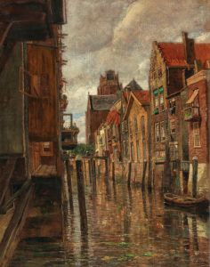 A canal in Dordrecht