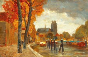 Scene in Dordrecht