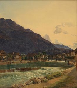 Die Traun bei Ischl