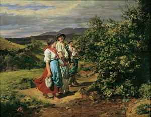 Heimkehr von der Arbeit