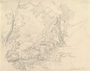 Landscape with a View in a Valley