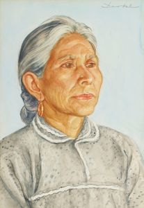 Old mexican woman