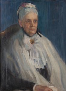 Konstnärens farmor, Friherrinnan von Dardel