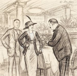 Couple at a Café