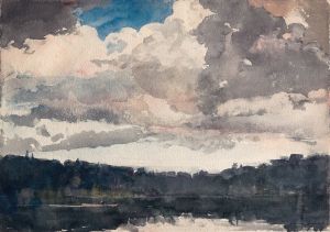 The Lone Boat, North Woods Club, Adirondacks