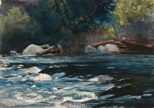 The Rapids, Hudson River, Adirondacks