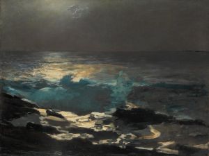 Moonlight, Wood Island Light