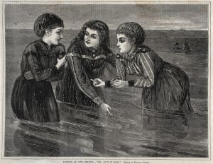 Bathing at Long Branch, – ‘Oh, Ain’t it Cold!’