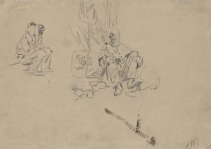 Two Soldiers Resting