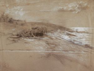 Seacoast With Scrub Pines, Prout’s Neck, Eastern Point