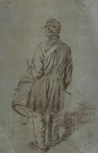 Drummer Seen from the Back