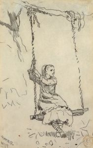 Girl on a Swing