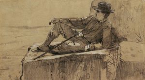 Mountain Climber Resting