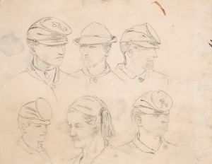 Six Studies of Soldiers’ Heads