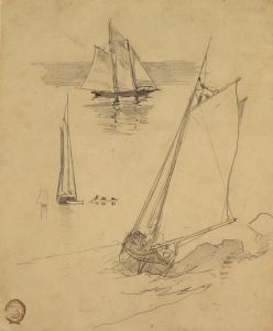 Three Sketches of Schooners