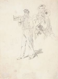 Two Studies of a Bugler