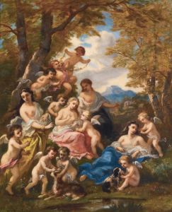 Nymphes Et Amours