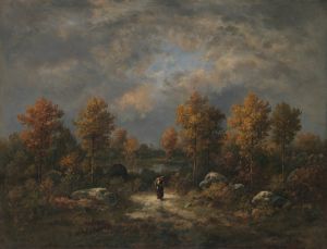 Autumn; The Woodland Pond
