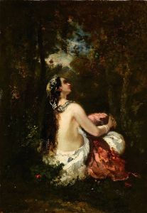 La femme à la perruche