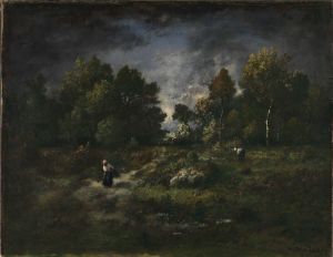 Faggot Gatherers in a Wooden Landscape