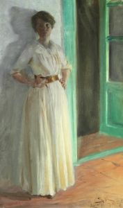 Portræt af Marie Krøyer