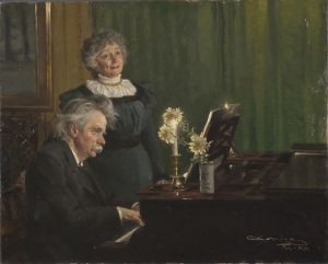 Edvard Grieg and Nina Grieg