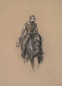 Militaire a cheval