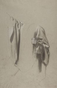 Drapery Study for Saint Remi